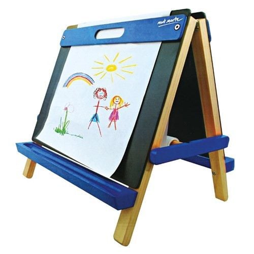  Bảng Vẽ 2 Mặt Thông Minh Cho Bé (xanh) 