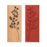  Con dấu hình hoa cổ điển 25x65mm 