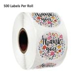  Tem seal thank you dạng cuộn 500 miếng 
