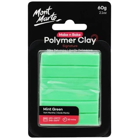  Đất Sét Polymer MM Make n Bake 60g - Mint Green 