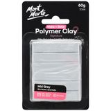  Đất Sét Polymer MM Make n Bake 60g - Mid Grey 