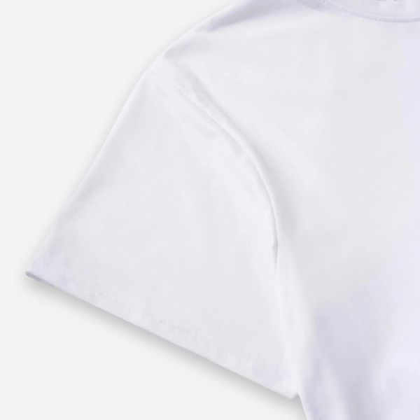  Áo thun trắng không in size XS 