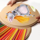  Giấy Kraft Tròn 37Cm 