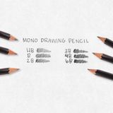  Bút chì gỗ ruột đen Mono-J 3B 