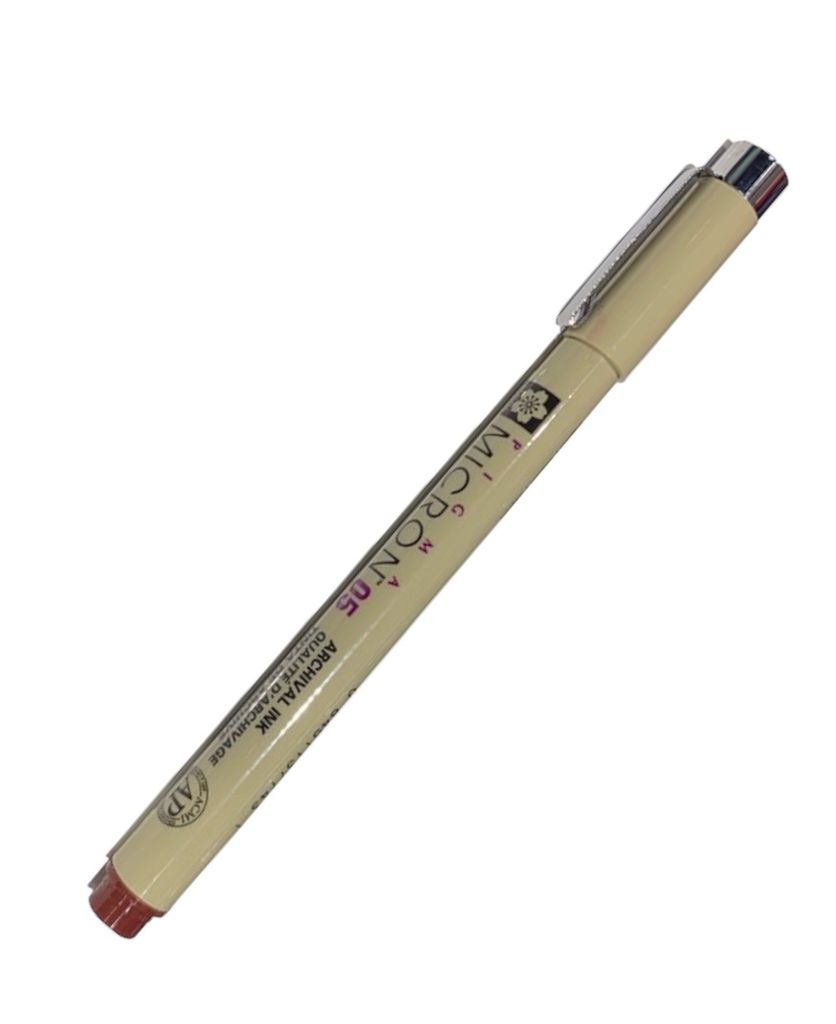 Bút kim vẽ kỹ thuật Pigma Micron 05, màu burgundy