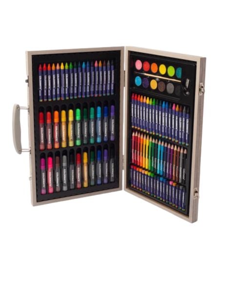  Bộ màu vẽ hộp gỗ cao cấp MS-110WP-Colormate 