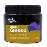  MM Black Gesso Tub 500ml 