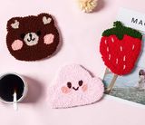  Bộ Diy Lót Ly Thêu Nổi Nhiều Hình 