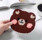  Bộ Diy Lót Ly Thêu Nổi Nhiều Hình 