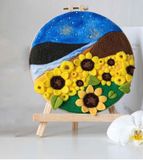  Bộ Diy Làm Tranh Bằng Vải Nỉ Nhiều Hình 