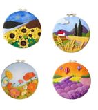  Bộ Diy Làm Tranh Bằng Vải Nỉ Nhiều Hình 