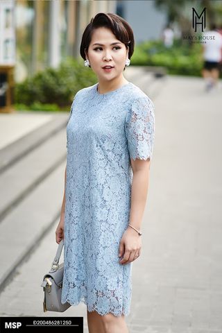 Đầm nữ ren hoa