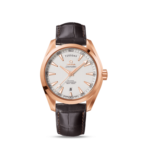 Đồng hồ Omega Seamaster Aqua Terra Co-Axial Day Date Vàng khối 18K 231.53.42.22.02.001