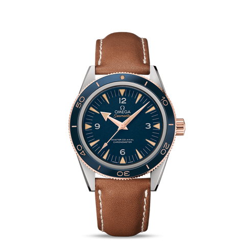 Đồng hồ Omega Seamaster 300 Master Co-Axial Titanium Sedna Gold 233.62.41.21.03.001