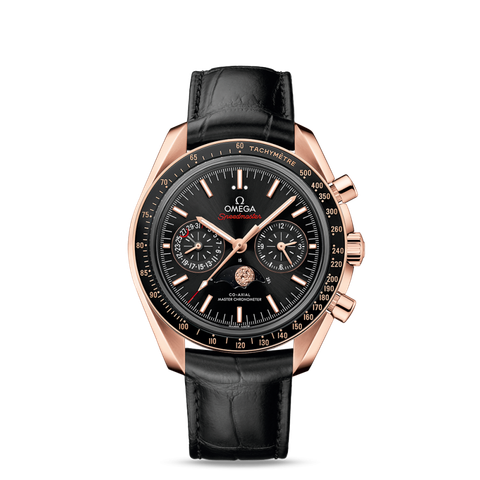 Đồng hồ Omega Speedmaster Moonphase Chronograph Master Chronometer Vàng Khối 18K 304.63.44.52.01.001