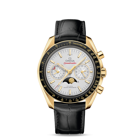 Đồng hồ Omega Speedmaster Moonphase Chronograph Master Chronometer Vàng Khối 18K 304.63.44.52.02.001