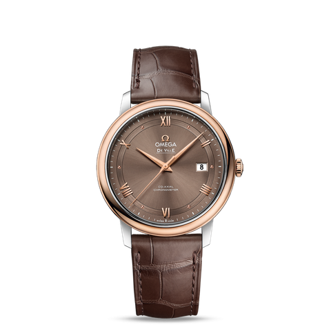 Đồng hồ Omega De Ville Prestige Automatic 18K Red Gold 424.23.40.20.13.001