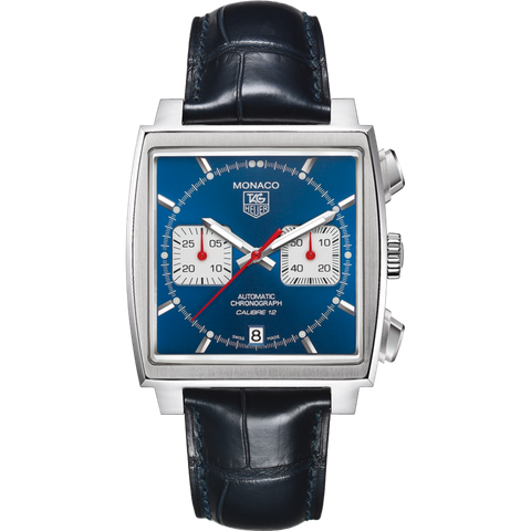 Đồng Hồ TAG Heuer Monaco Calibre 12 Automatic Chronograph CAW2111.FC6183