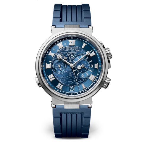 Breguet Marine Đổ chuông Vàng Trắng 18K 5547BB