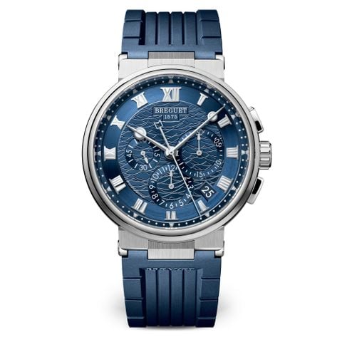 Breguet Marine Chronograph Vàng Trắng 18K 5527BR