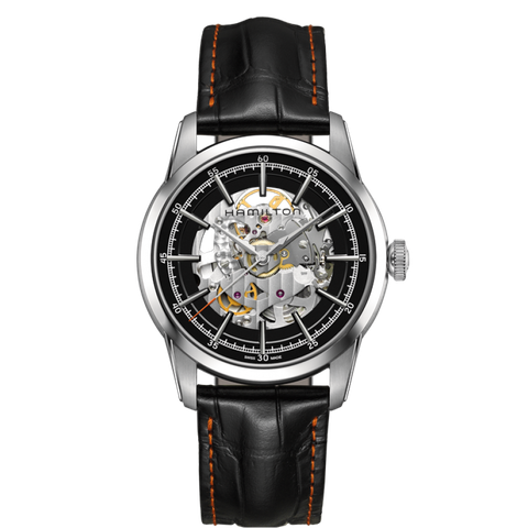 Đồng hồ Hamilton Automatic Railroad Skeleton H40655731