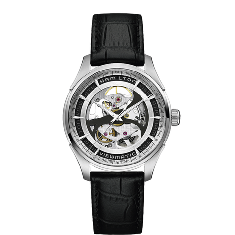 Đồng hồ Hamilton Jazzmaster Viewmatic Skeleton H42555751