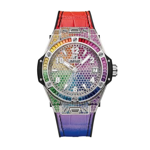 Hublot Big Bang One Click Rainbow Steel 39 465.SX.9910.LR.0999