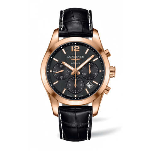 Đồng hồ Longines Conquest Classic Chronograph Vàng 18K L2.786.8.56.3