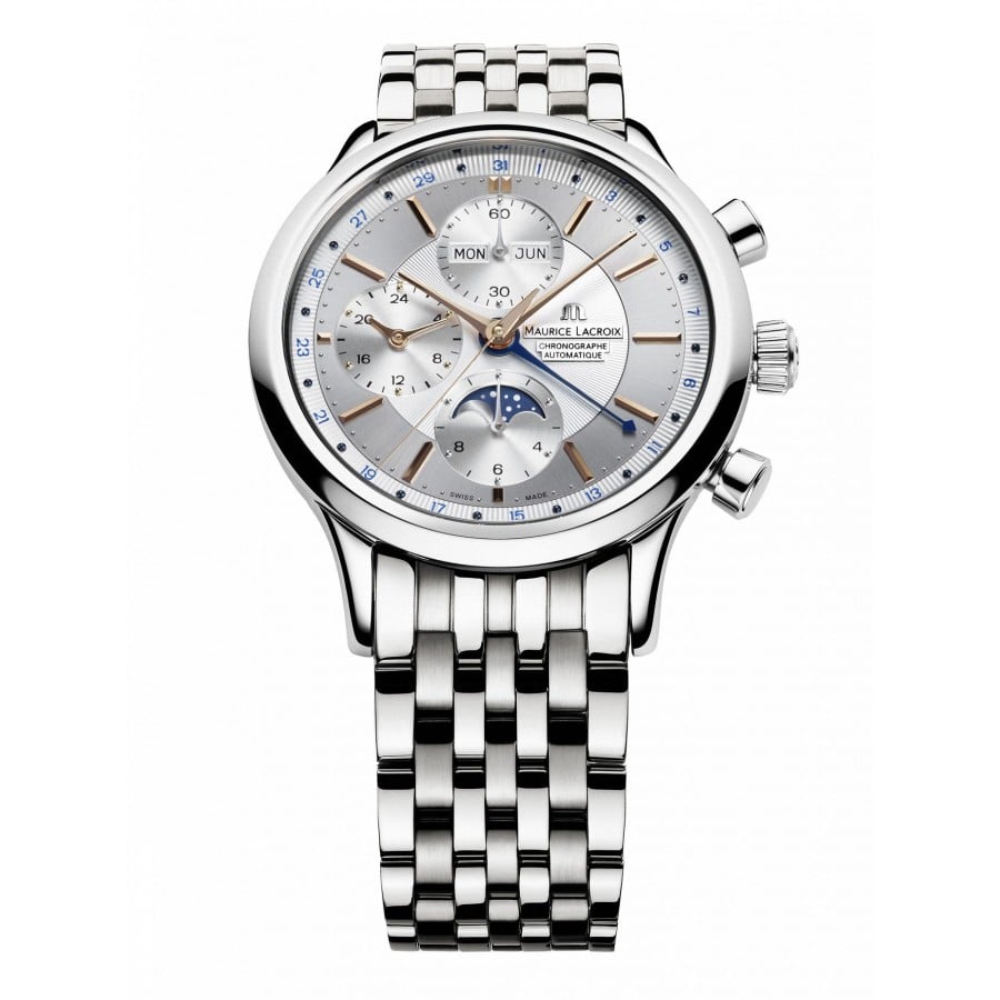 ng h Maurice Lacroix Les Classiques Phase de Lune Chronograph