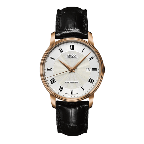 Đồng hồ Mido Baroncelli III Chronometer vàng 18k thanh lịch M901.408.76.033.20