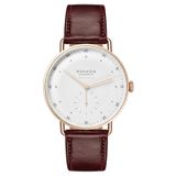 Đồng hồ Nomos Metro Neomatik At Work vàng 18K Rose Gold 1180