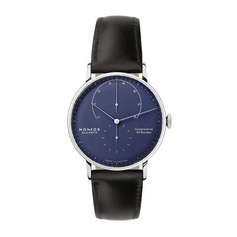 Đồng hồ Nomos Lambda vàng trắng 18K 935