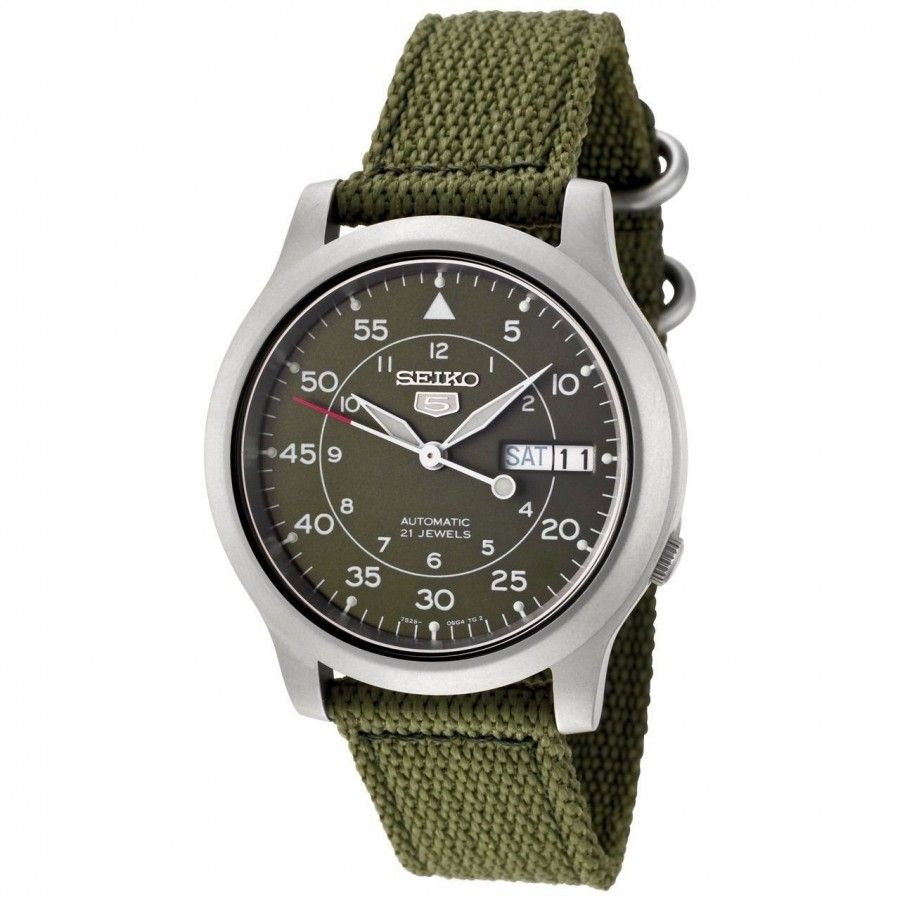 Đồng hồ Seiko 5 Automatic phong cách quân đội SNK805K2 – AuthenticWatches