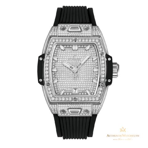 Hublot Spirit Of Big Bang Titanium Diamond Full Pave 662.NX.9000.RX.1604