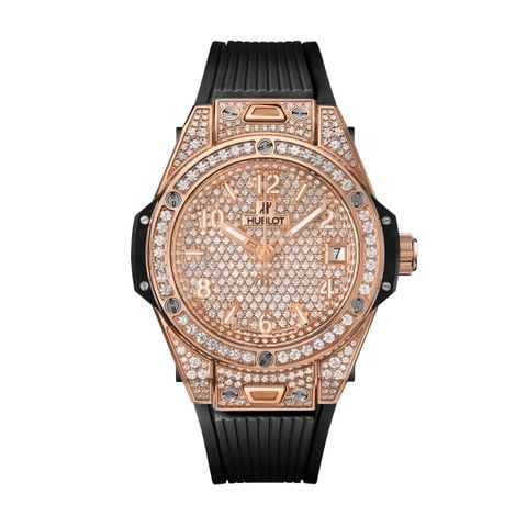 Hublot Big Bang One Click King Gold Full Pavé 39 465.OX.9010.RX.1604