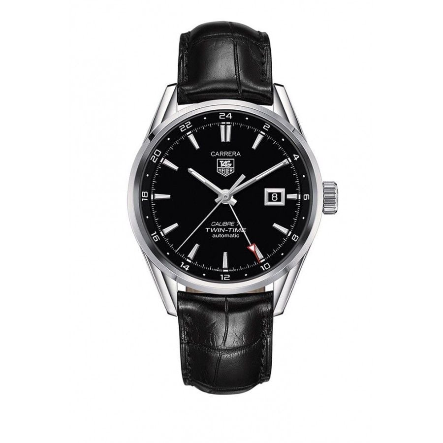 Đồng Hồ TAG Heuer Automatic Carrera Calibre 7 Twin Time GMT  –  AuthenticWatches