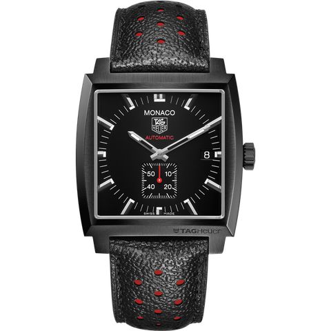 Đồng Hồ TAG Heuer Monaco Calibre 6 Automatic Full Black WW2119.FC6338