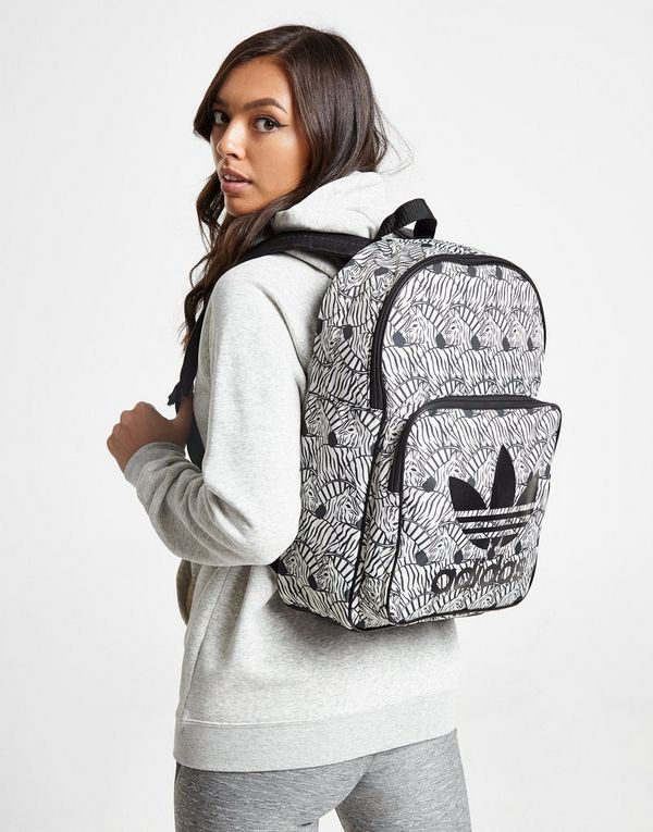 adidas zebra backpack