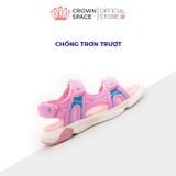  Dép Sandal Quai Hậu Bé Gái Cao Cấp, Êm Ái, Chống Hôi Chân | Crown Space CRUK541 