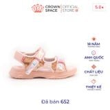  Dép Sandal Quai Hậu Bé Gái Nhẹ Êm, Chống Hôi Chân | Crown Space CRUK545 