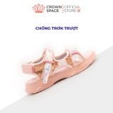 Dép Sandal Quai Hậu Bé Gái Nhẹ Êm, Chống Hôi Chân | Crown Space CRUK545 