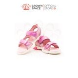  Dép Quai Hậu Bé Gái Cao Cấp, Êm Nhẹ, Nữ Tính | Crown Space CRUK546 