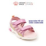  Dép Quai Hậu Bé Gái Cao Cấp, Êm Nhẹ, Nữ Tính | Crown Space CRUK546 