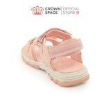  Sandal Quai Hậu Bé Gái Cao Cấp, Hiện Đại, Chống Trơn | Crown Space CRUK579 