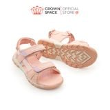  Sandal Quai Hậu Bé Gái Cao Cấp, Hiện Đại, Chống Trơn | Crown Space CRUK579 
