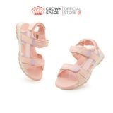  Sandal Quai Hậu Bé Gái Cao Cấp, Hiện Đại, Chống Trơn | Crown Space CRUK579 