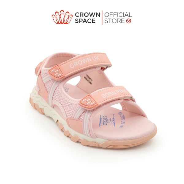 Sandal Quai Hậu Trẻ Em Cao Cấp, Thoáng Khí, Chống Trơn | Crown Space CRUK580