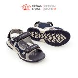  Sandal Quai Hậu Trẻ Em Cao Cấp, Thoáng Khí, Chống Trơn | Crown Space CRUK580 