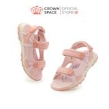  Sandal Quai Hậu Trẻ Em Cao Cấp, Thoáng Khí, Chống Trơn | Crown Space CRUK580 
