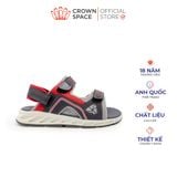  Dép Sandal Quai Hậu Bé Trai Cao Cấp, Nhẹ Êm, Chống Trơn | Crown Space CRUK582 